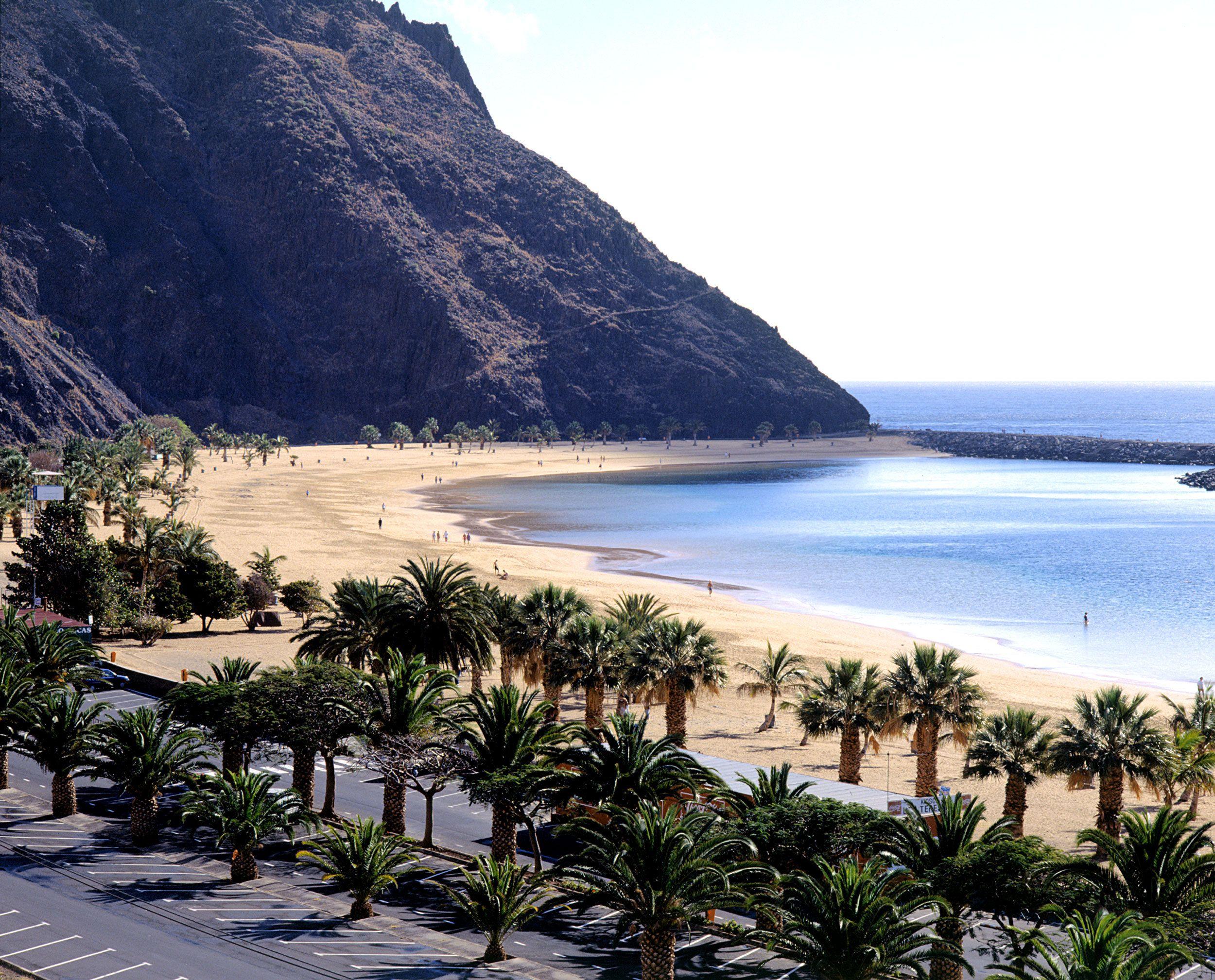 White Beach in Tenerife wallpaper and image, picture