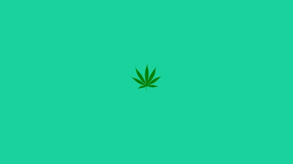 Minimal Marijuana Wallpaper 1920x1080