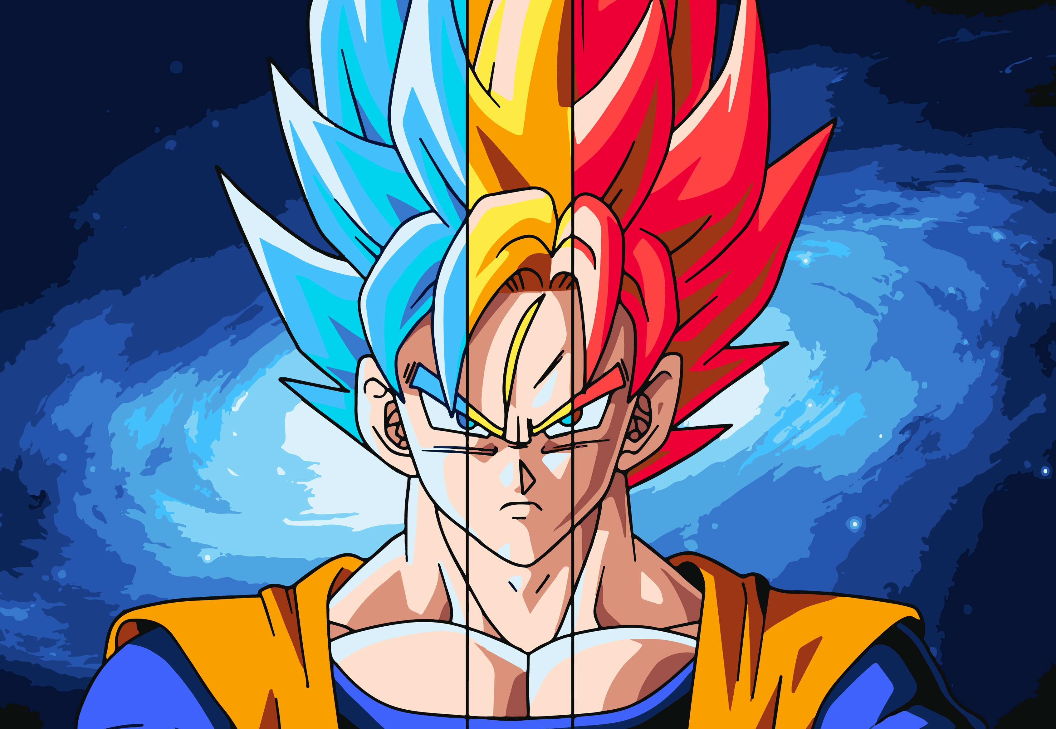 Goku the Super Saiyan Full HD Wallpapers and Backgrounds Image.