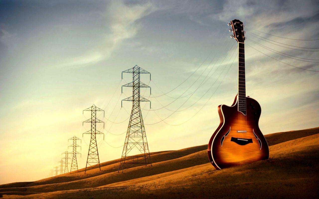 Acoustic Guitar Wallpaper HD, Acoustic Guitar HD Background for PC