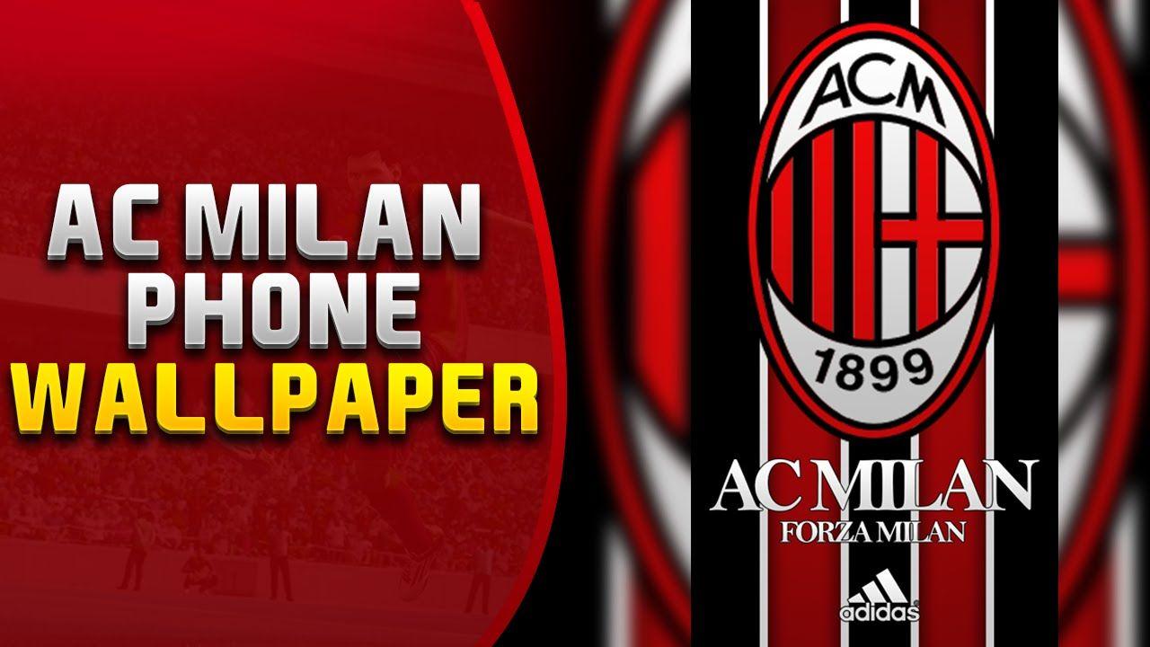 AC Milan iPhone Wallpaper (SpeedArt)