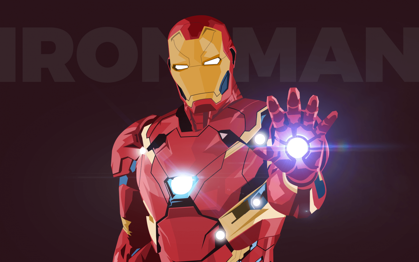 Wallpaper Iron Man, Minimal, HD, Movies