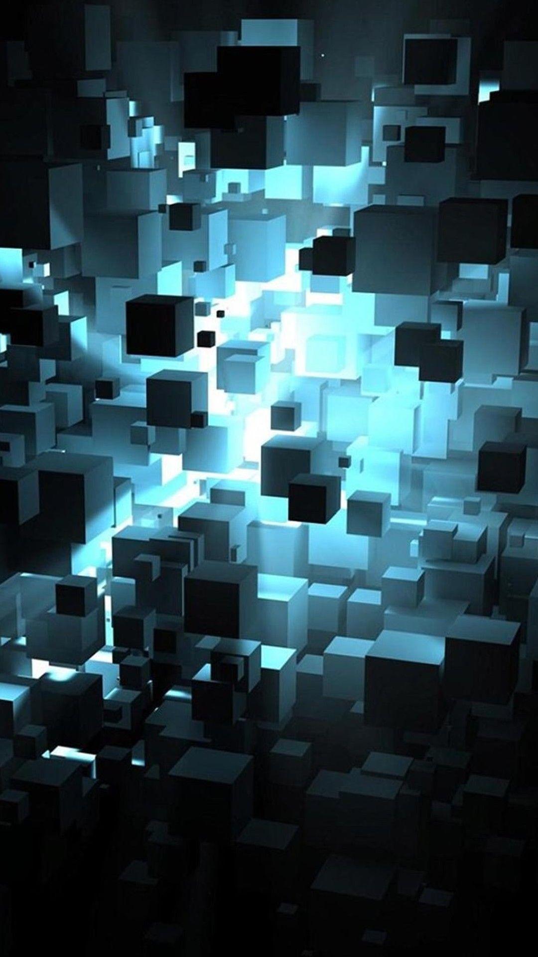 Cubes 3D Wallpaper For Android. Wallpaper. iPhone