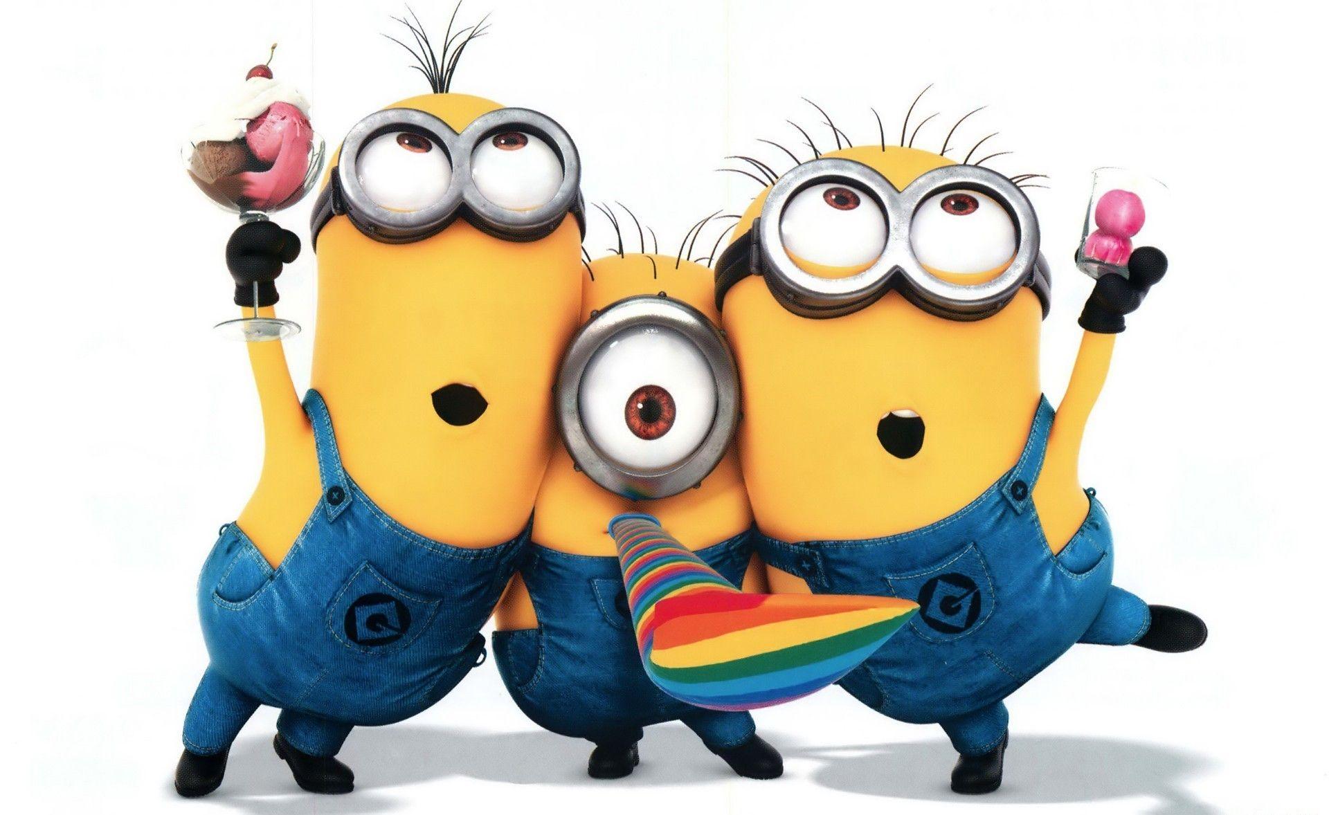 minions, Despicable Me Animated Movies wallpaper