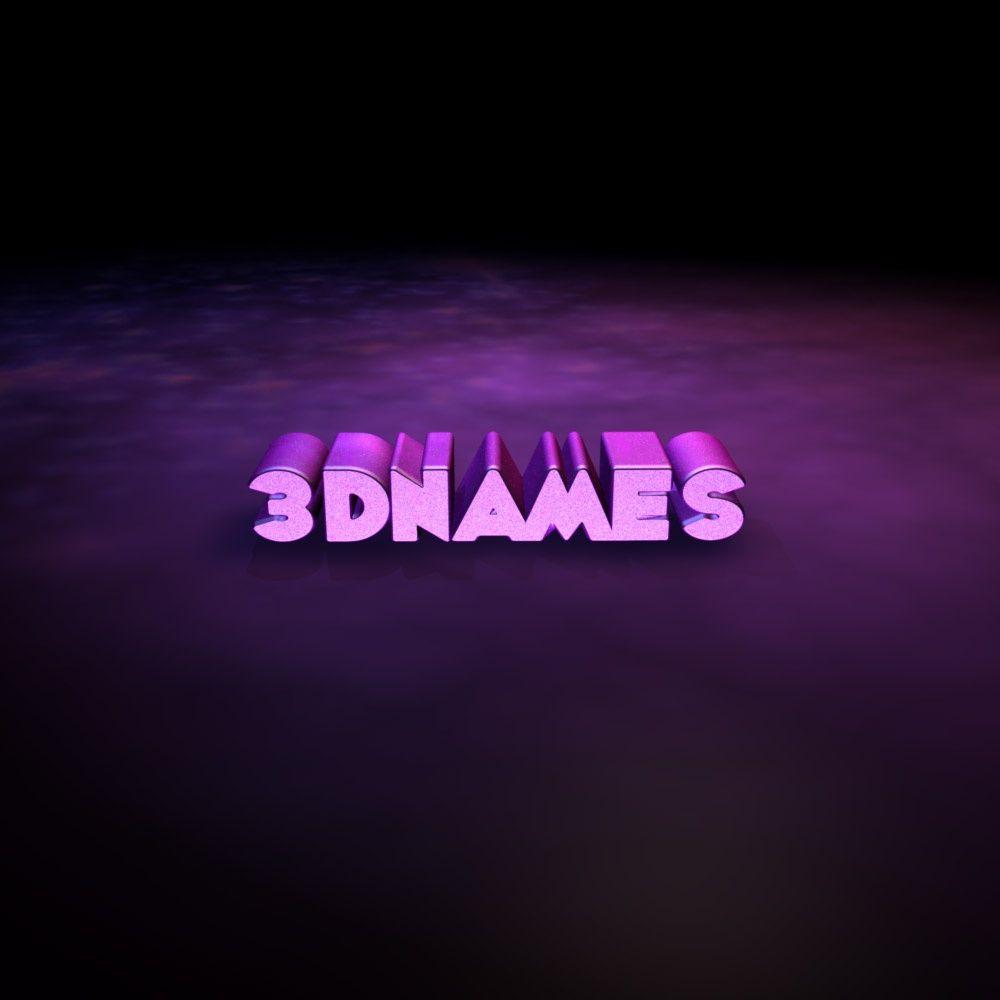 3D Name Wallpaper Your Name in 3D