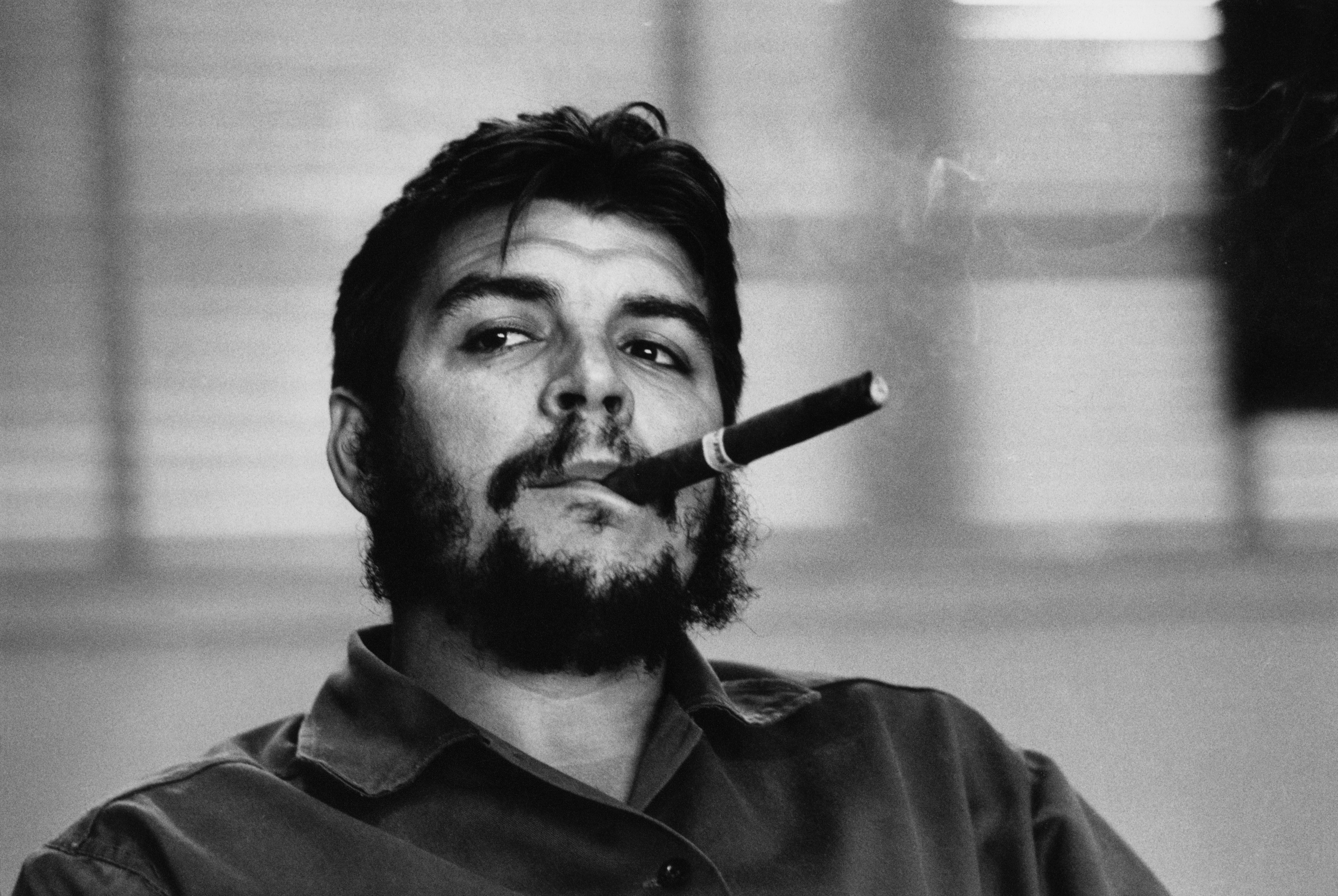 Wallpaper, men, portrait, moustache, revolutionary, Che Guevara