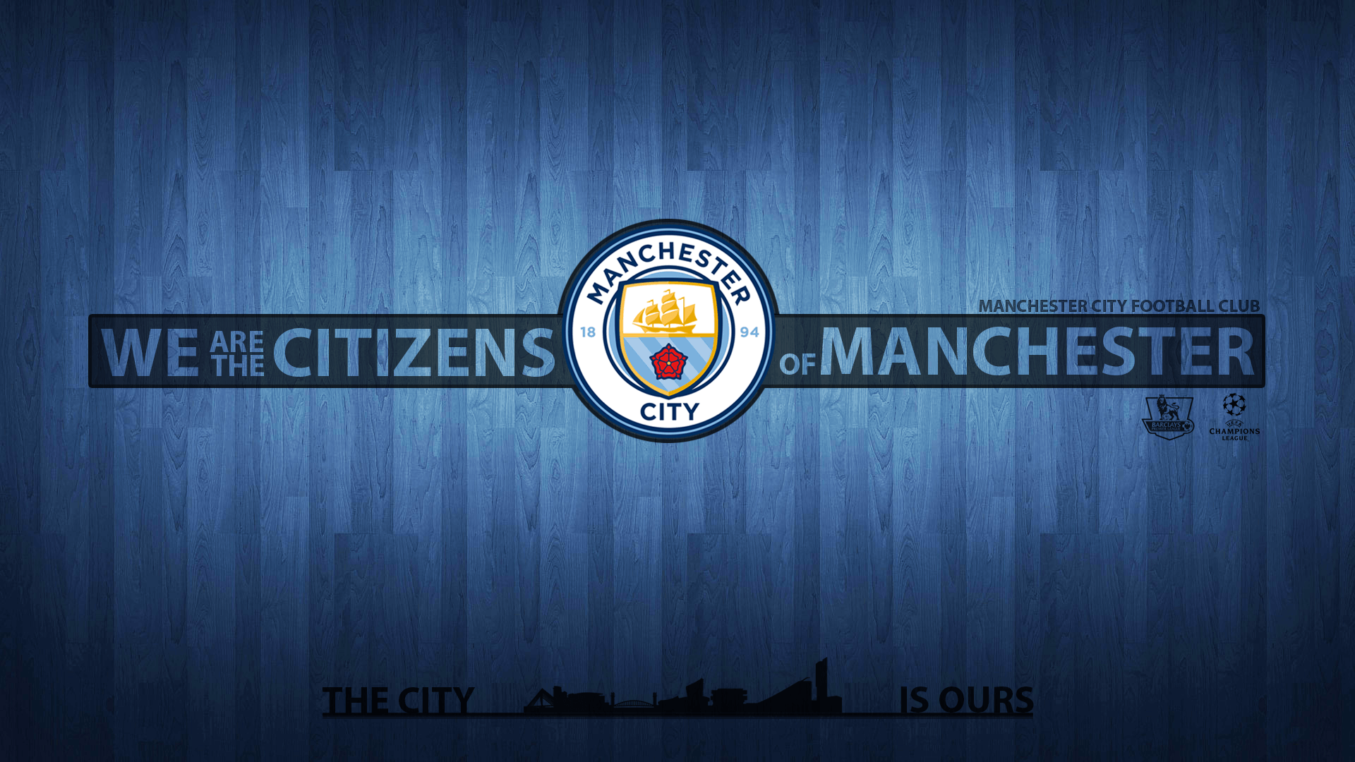 Download wallpapers Manchester City, Football Club, New emblem