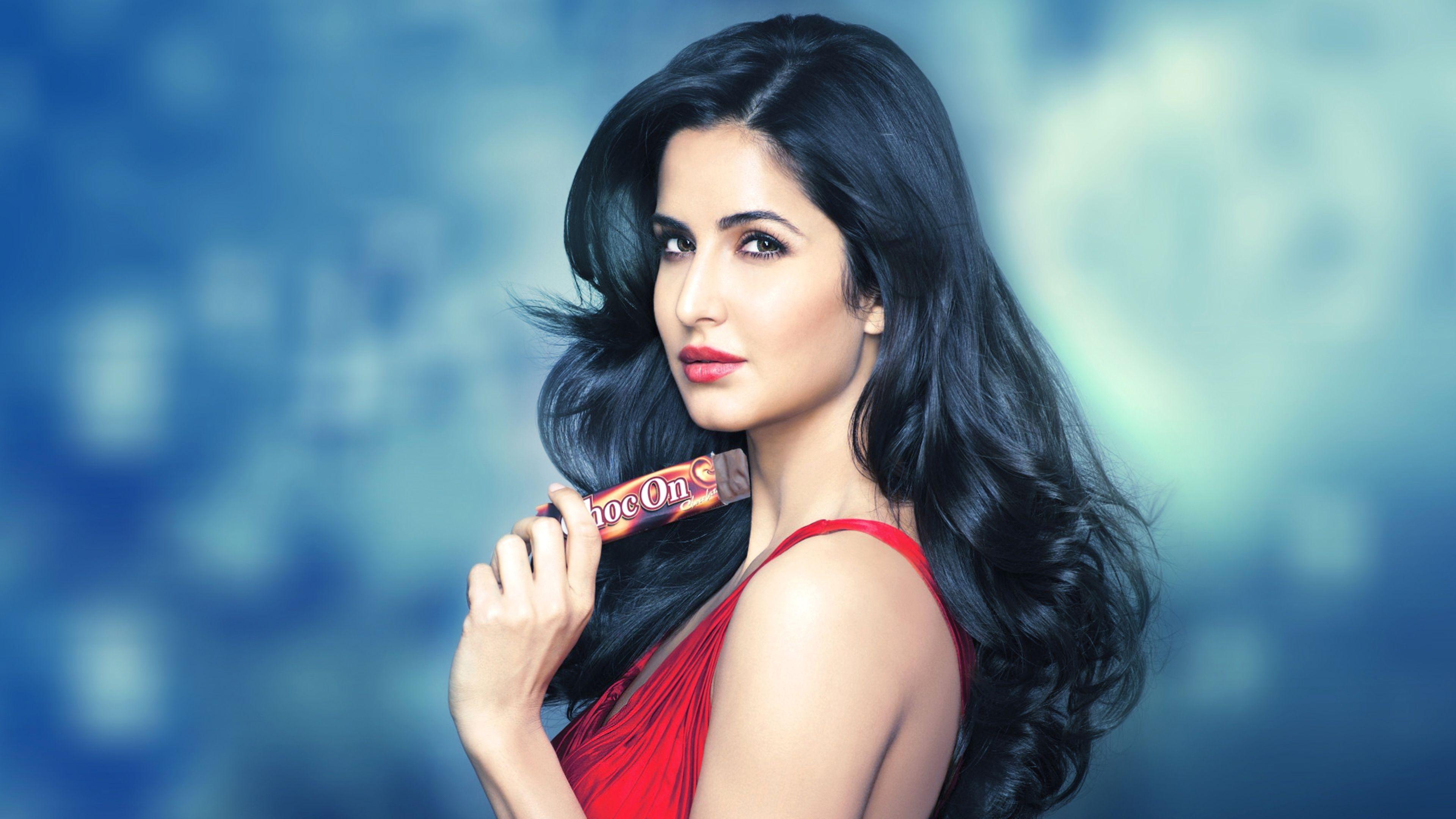 Katrina Kaif 4K Ultra HD full HD wallpaper red dress 86w25