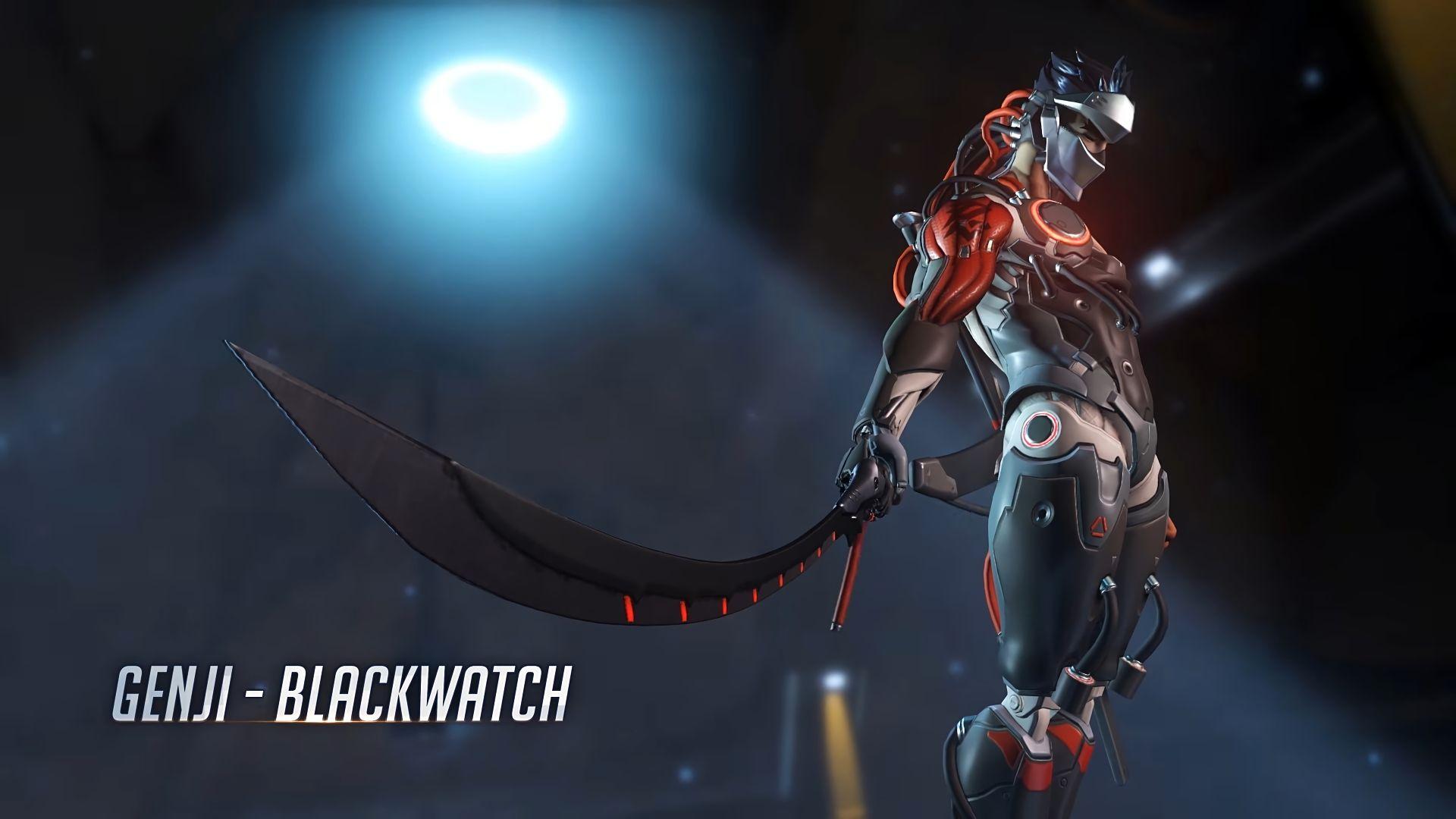 Genji blackwatch skin | Overwatch Amino