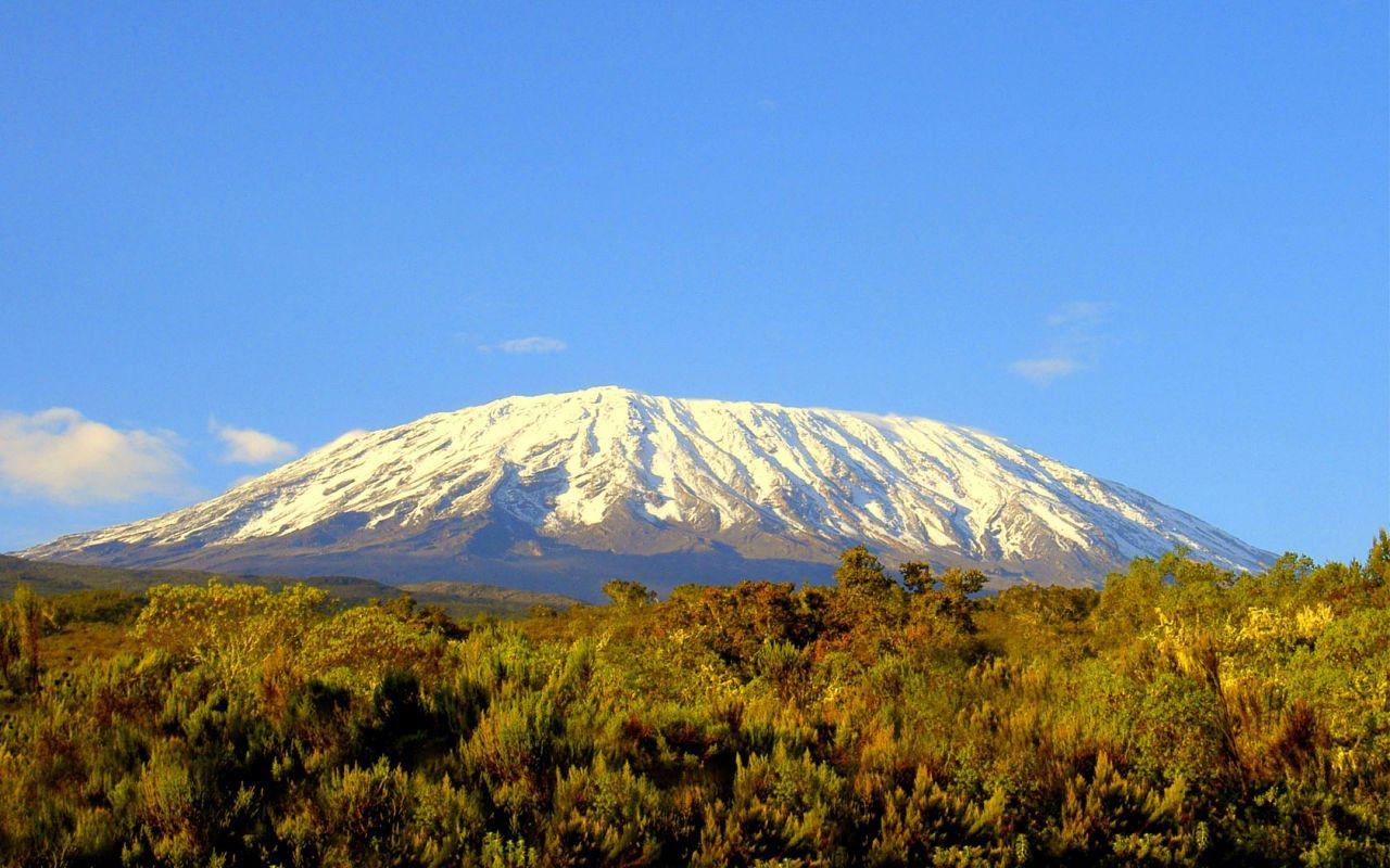 Mount Kilimanjaro. Mount Kilimanjaro Tanzania Wallpaper