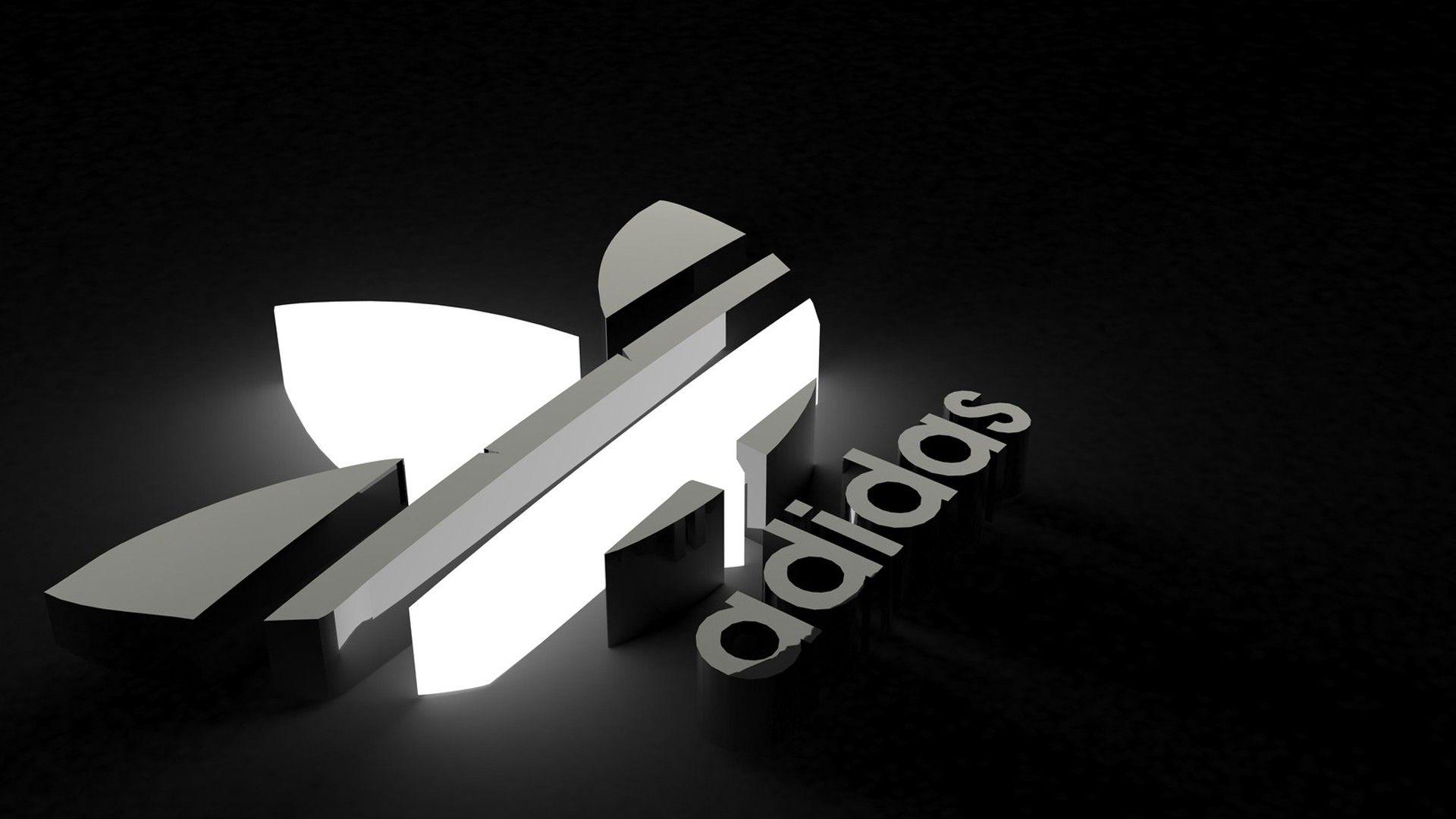 Logo Adidas 3D Sports Wallpaper Wallpaper