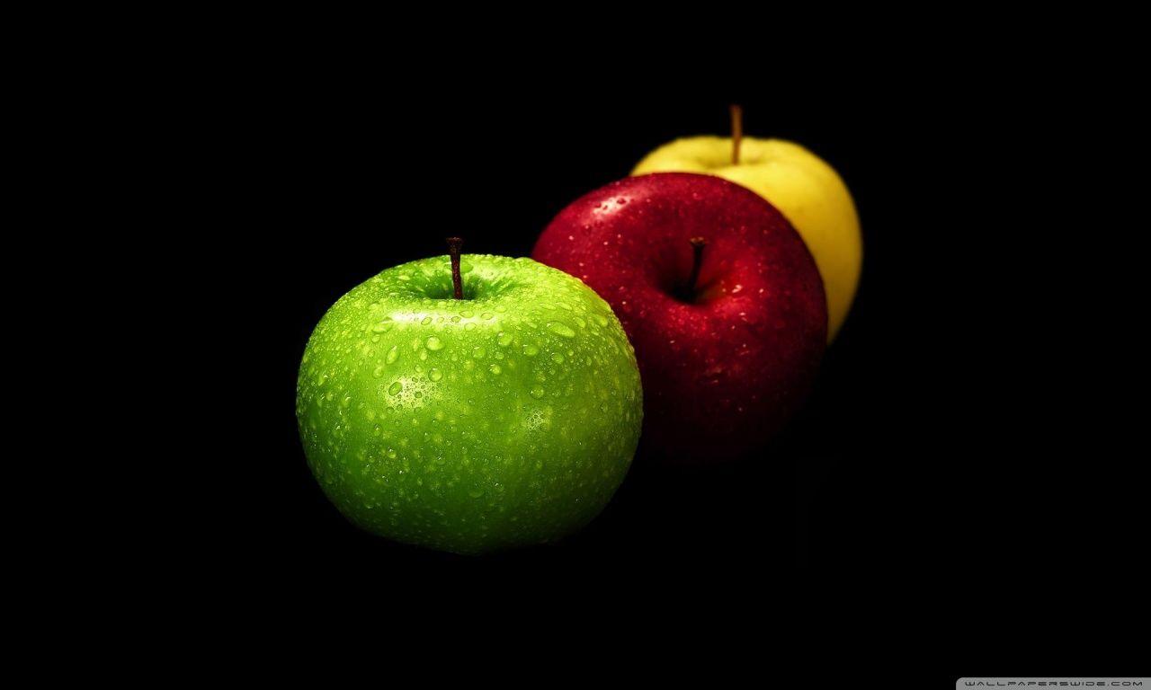 Yellow Red And Green Apples ❤ 4K HD Desktop Wallpaper for 4K Ultra
