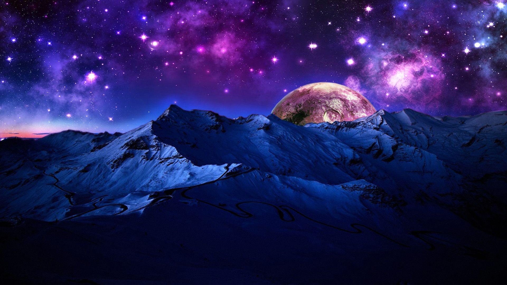 Galaxy Background, Jack Oldham