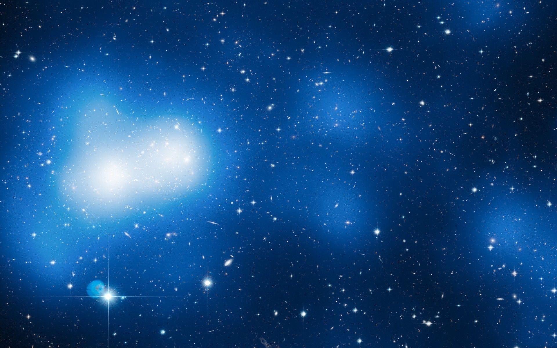 Blue Galaxy backgroundDownload free awesome HD background