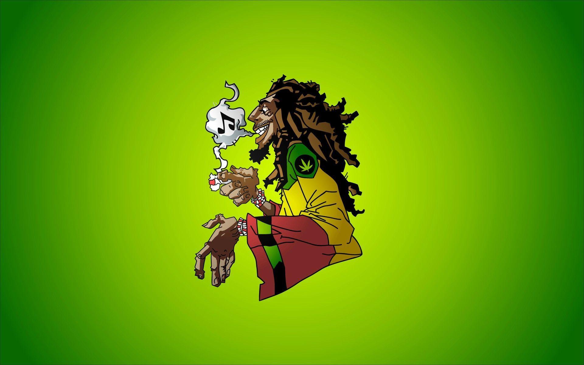 Cartoon Characters Smoking Weed Wallpaper 3D Marijuana Wallpaper HD