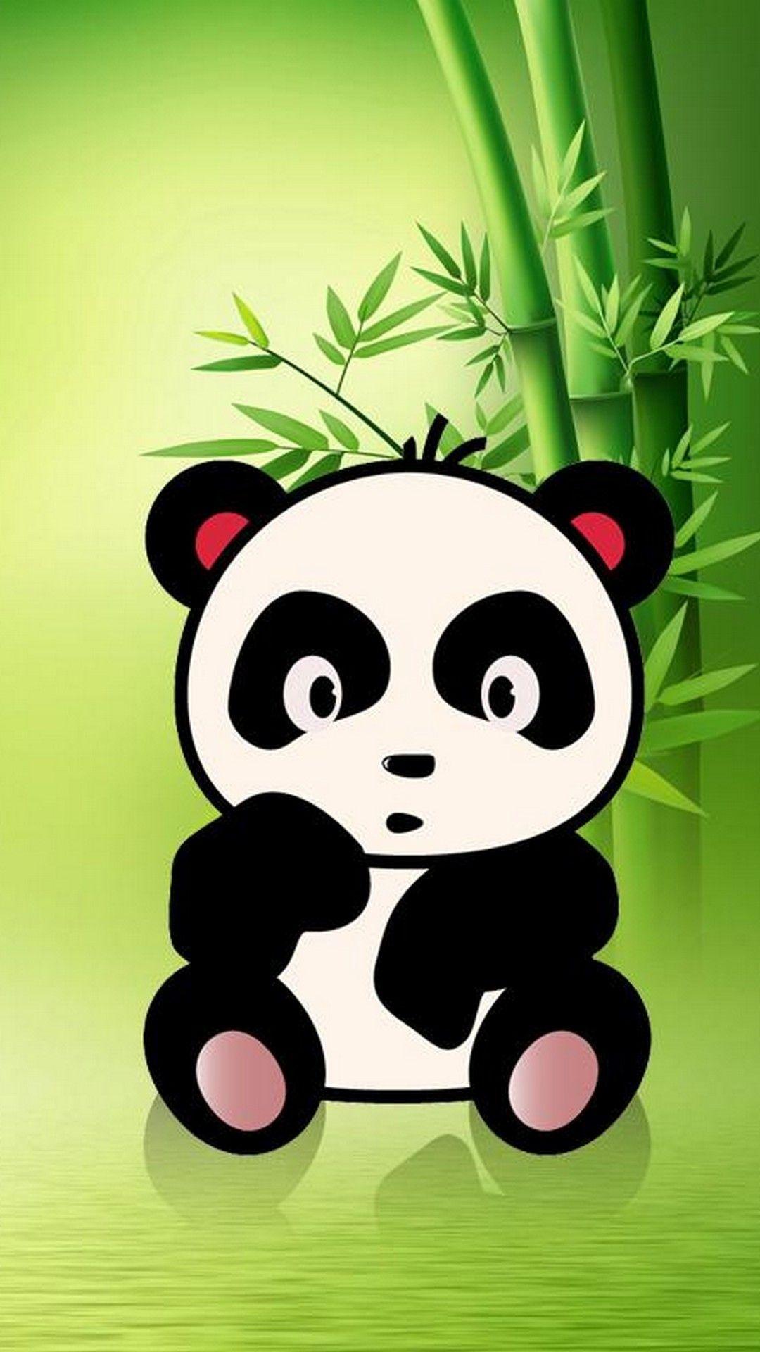 iPhone X Cute Panda Wallpaper. Best HD Wallpaper. Wallpapercute