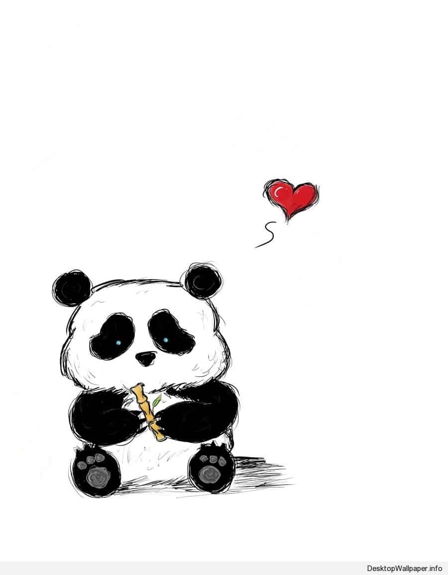 Wallpaper Kartun Panda