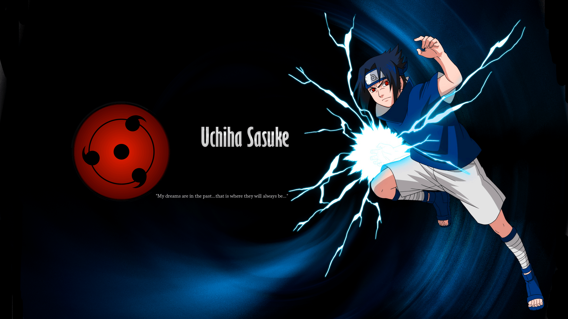 Uchiha Sasuke HD Wallpaper PS3