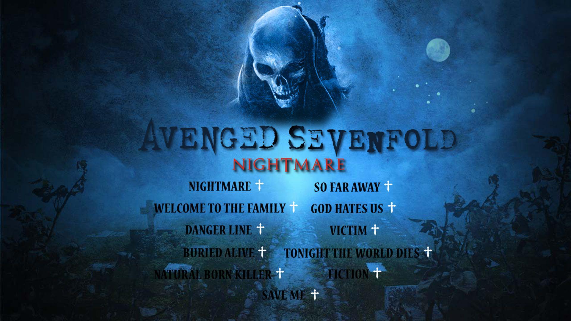 Free Avenged Sevenfold Nightmare Wallpaper Full HD As Wallpaper HD