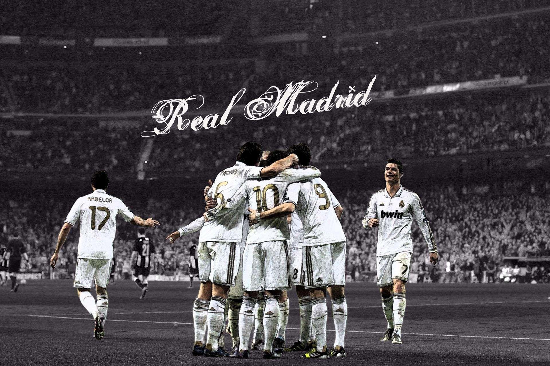 Real Madrid Metal Logo HD desktop wallpaper, Mobile 1600×1000 Real