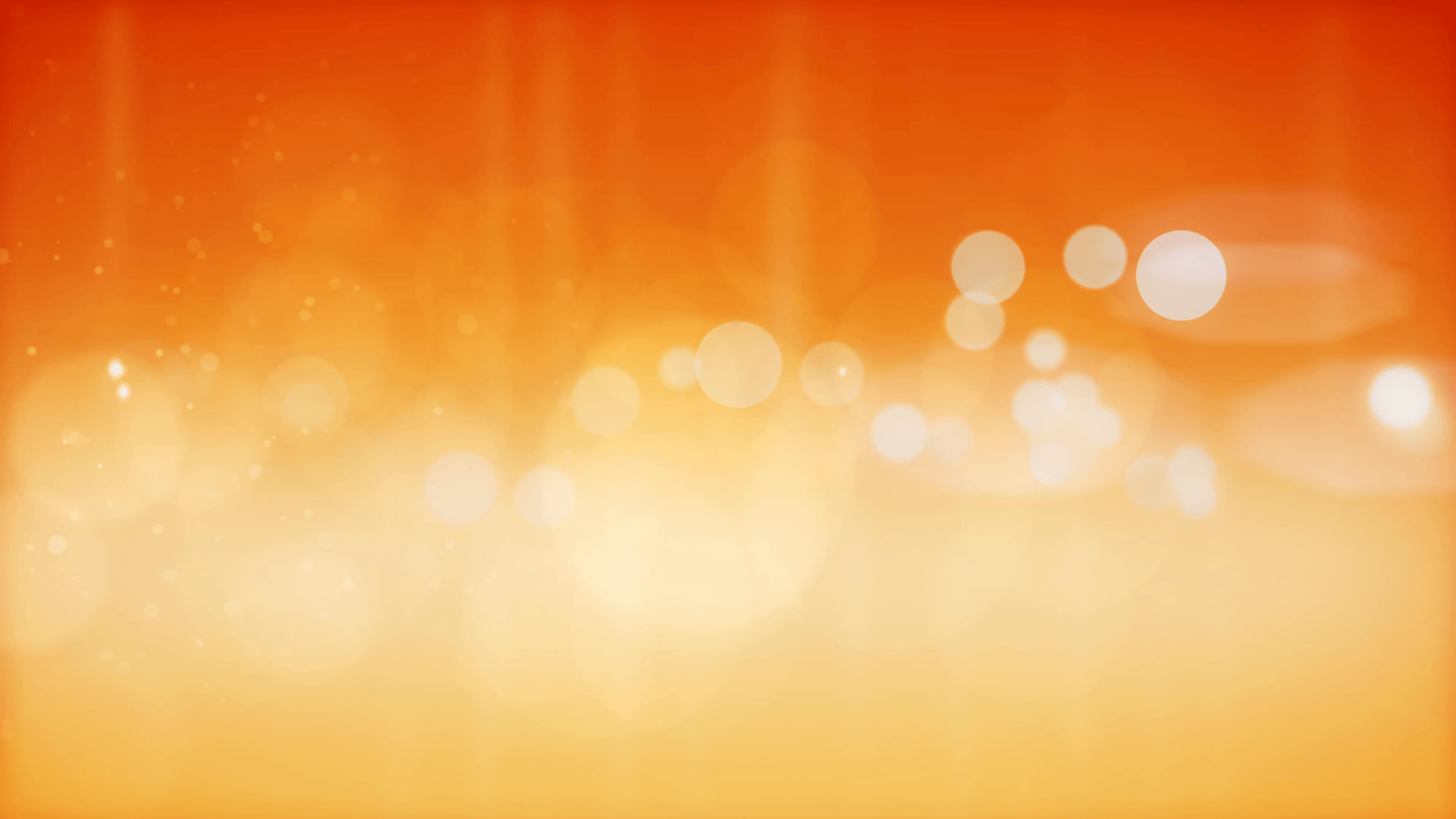 Abstract orange particles background. Motion Background