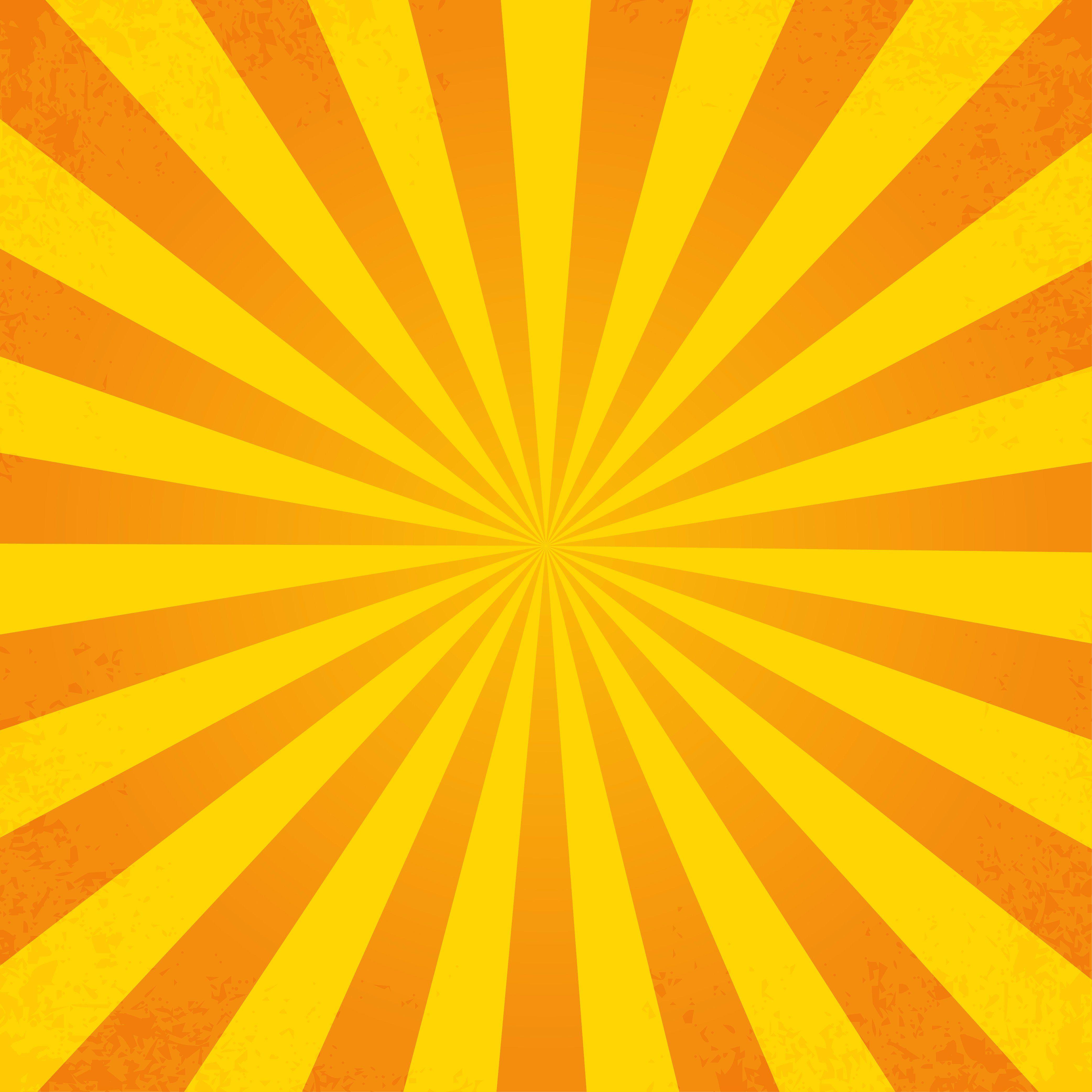 Retro ray orange background Illustrations Creative Market