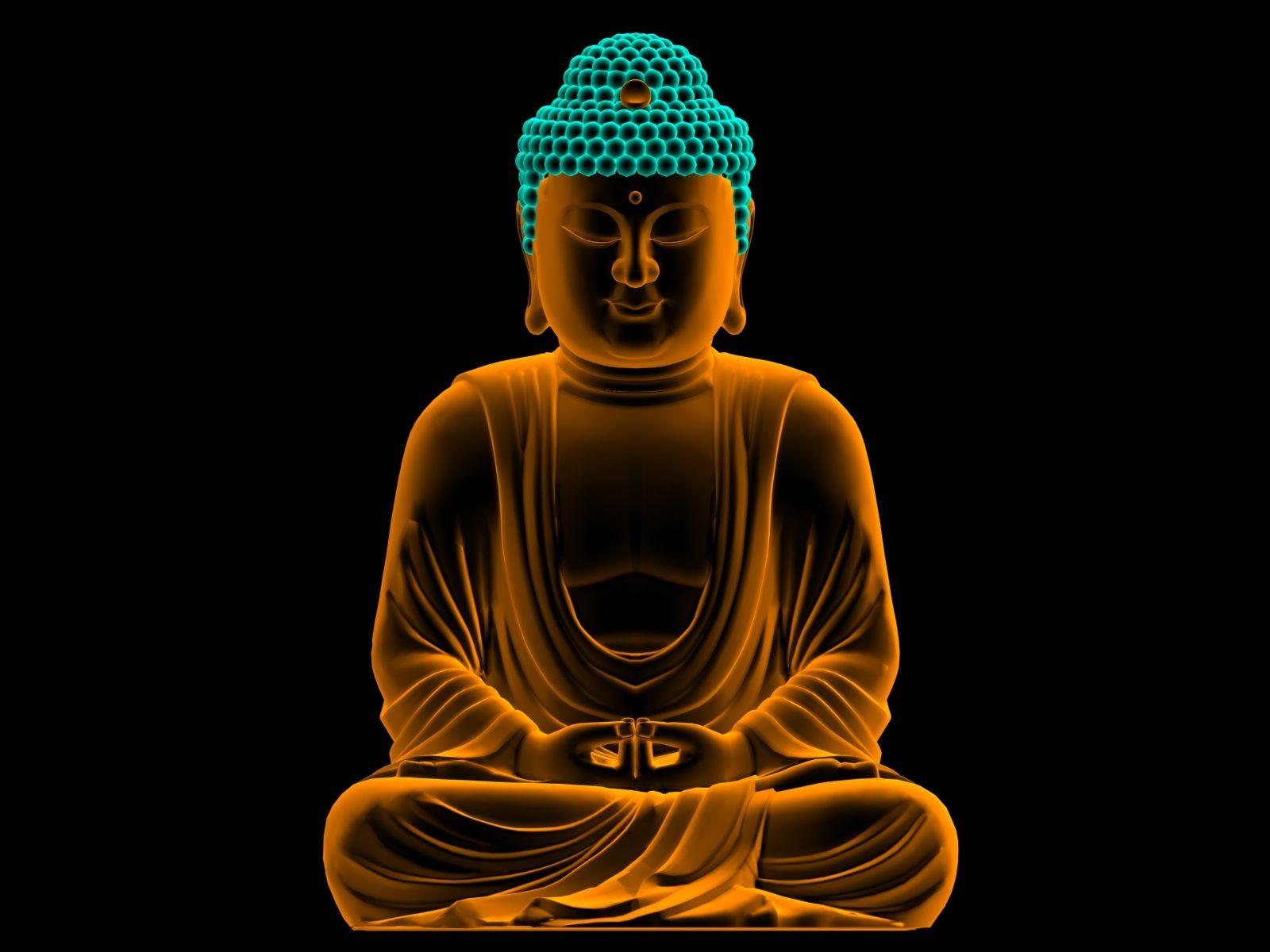 Lord Buddha Design HD Wallpaper. Lord Buddha. Latest Desktop