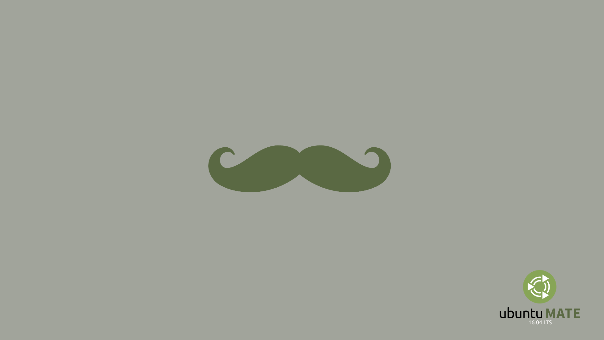 Ubuntu 16.04 LTS Mustache Wallpaper MATE Community