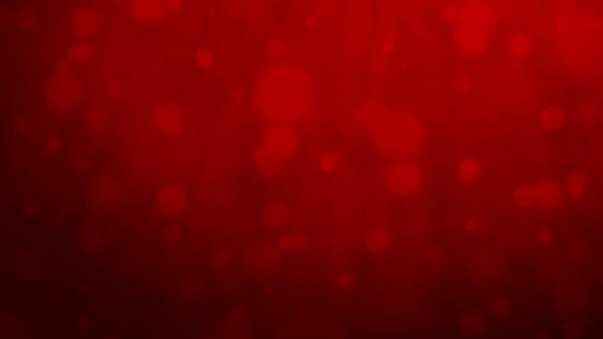 Abstract red background with floating particles. Seamlessly loopable
