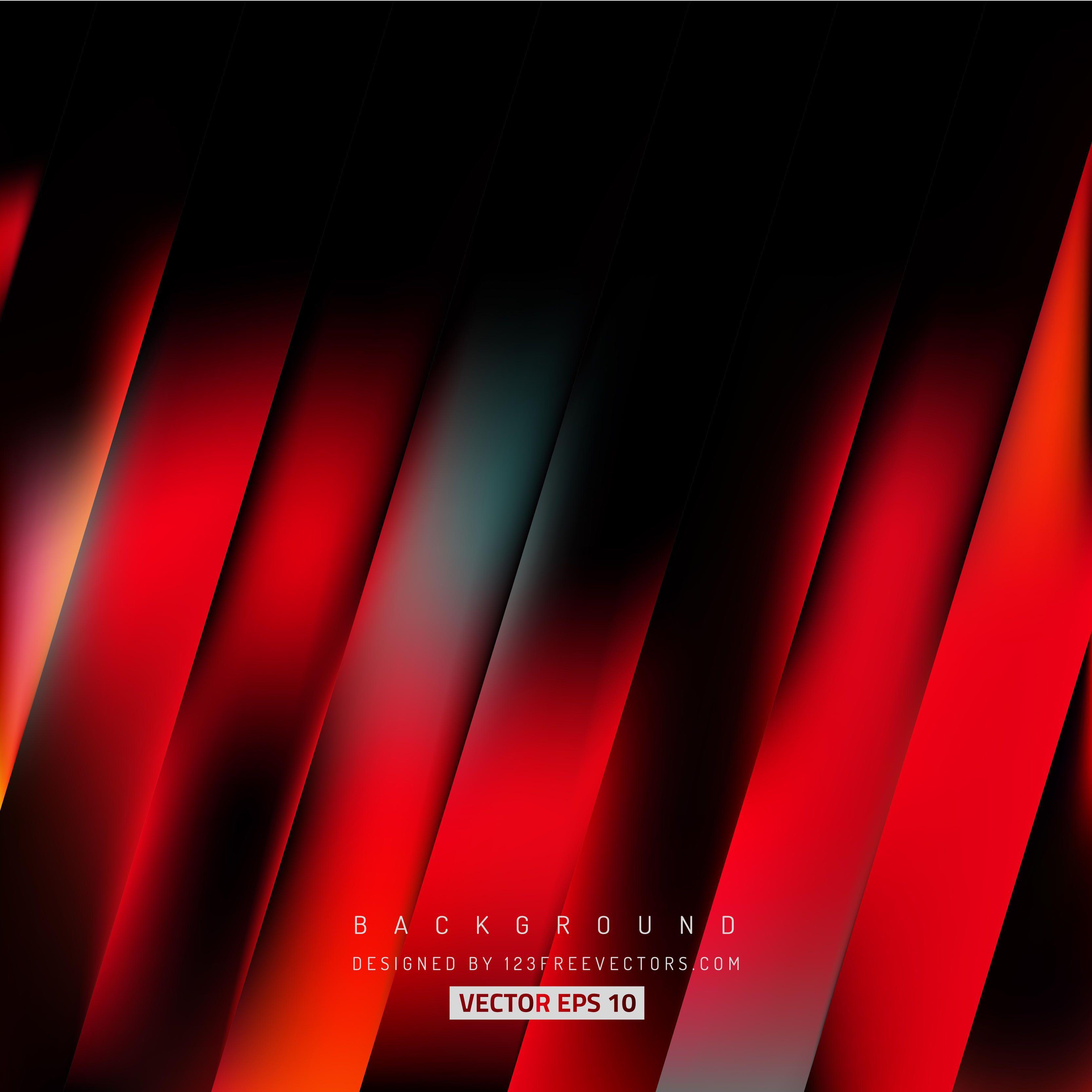 Abstract Red Black Stripes Background DesignFreevectors