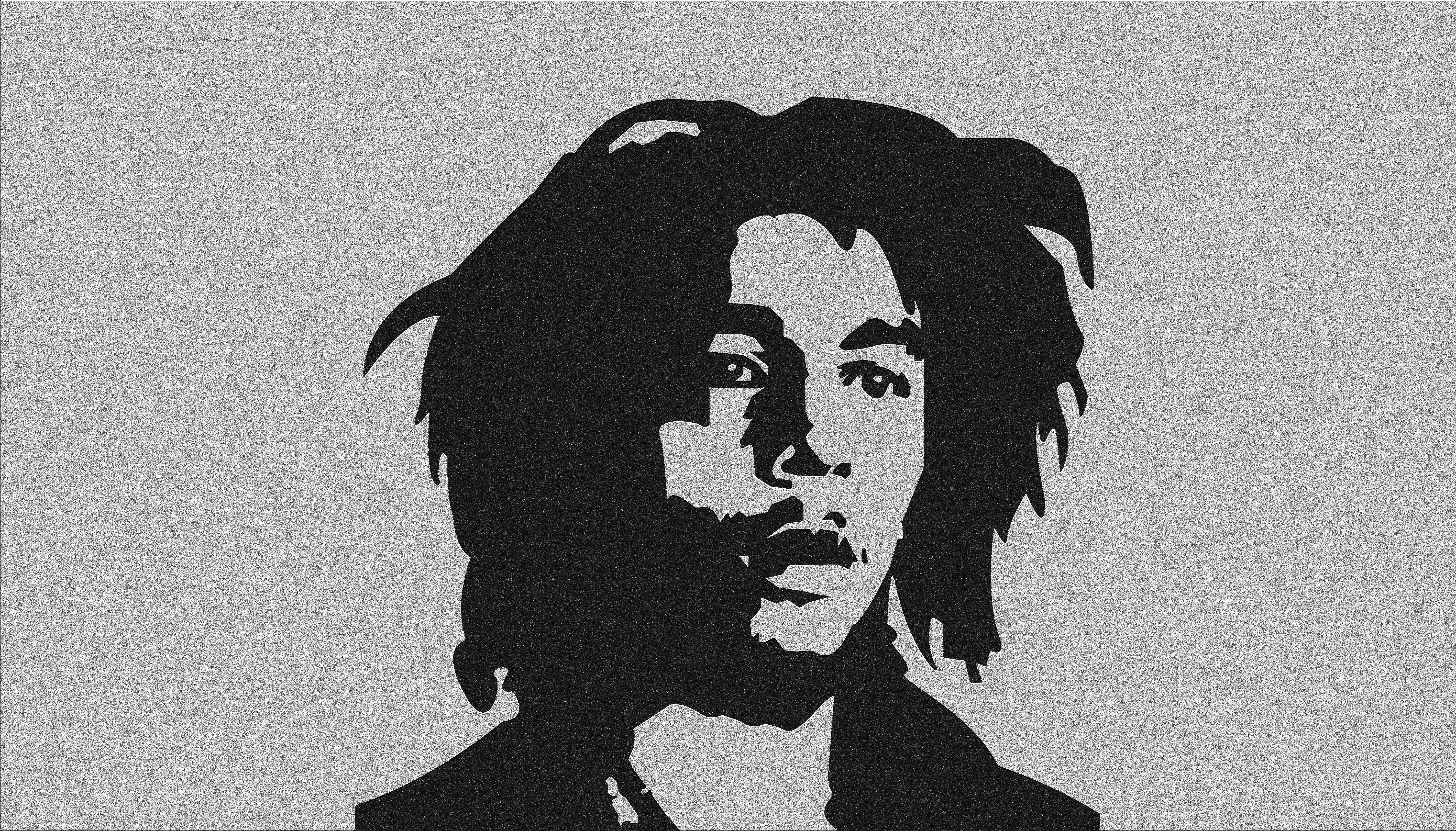 Bob Marley Portrait Wallpaper Simple Simple Bob Marley Based On One