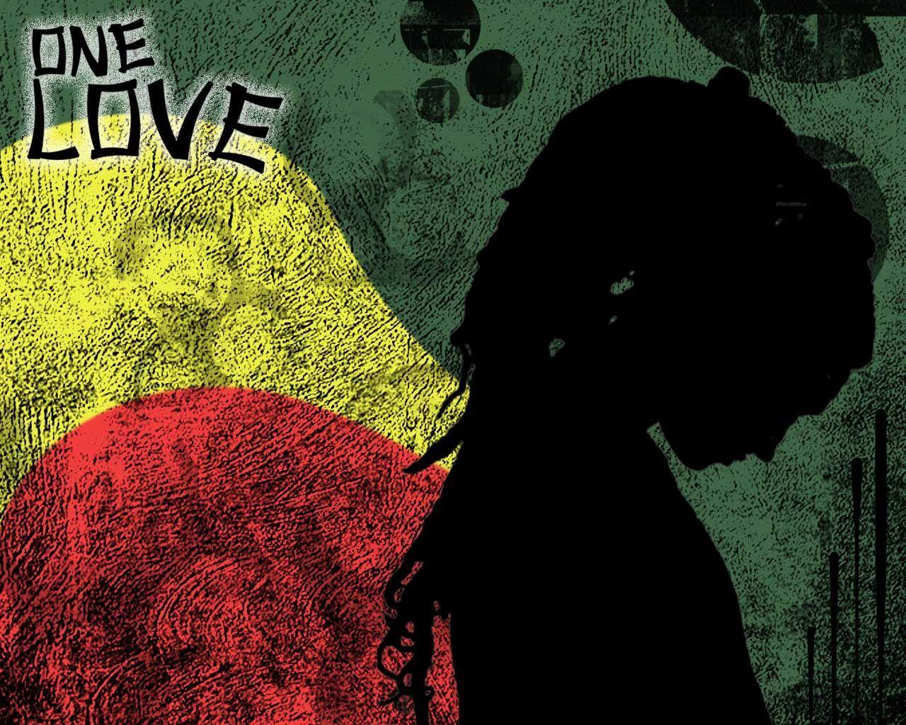 One Love Rasta Reggae Wallpaper HD. One love. Reggae