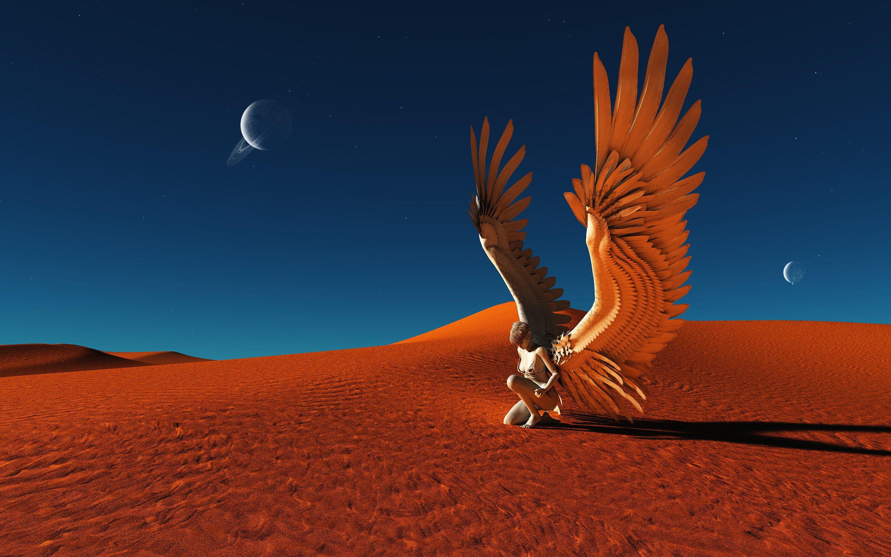 Fallen Angel Wallpaper
