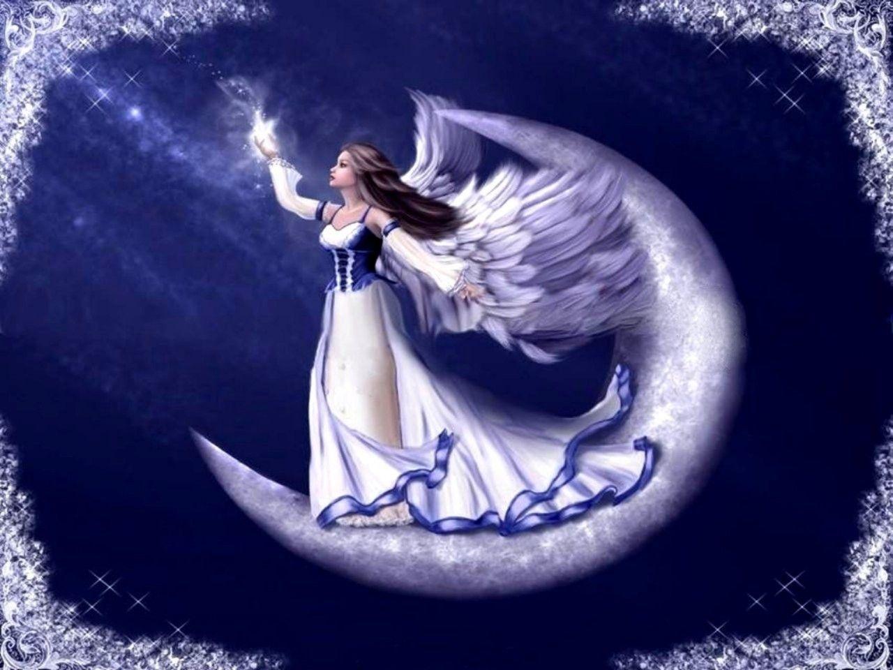 Beautiful Fairy Angel Wallpaper Desktop HD Wallpaper