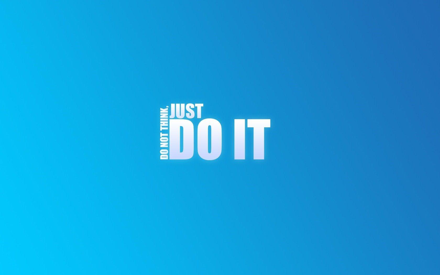 Just Do It Wallpaper 23262 1680x1050 px