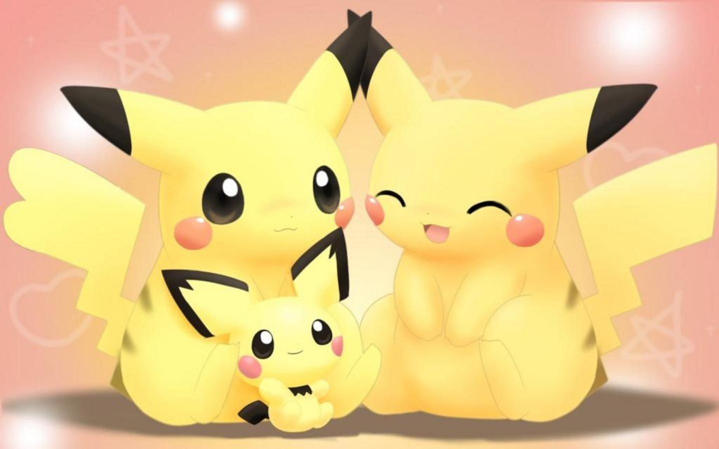 Cute Pikachu Love Wallpapercute Pikachu Wallpaper HD Wallpaper