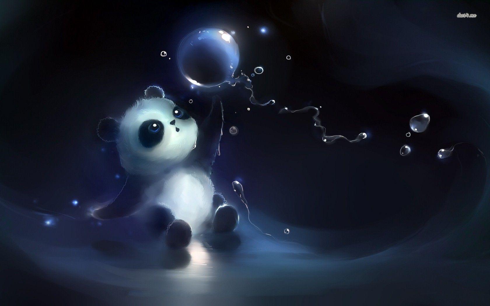 Collection of Baby Panda Wallpaper on HDWallpaper 1680×1050 Cute