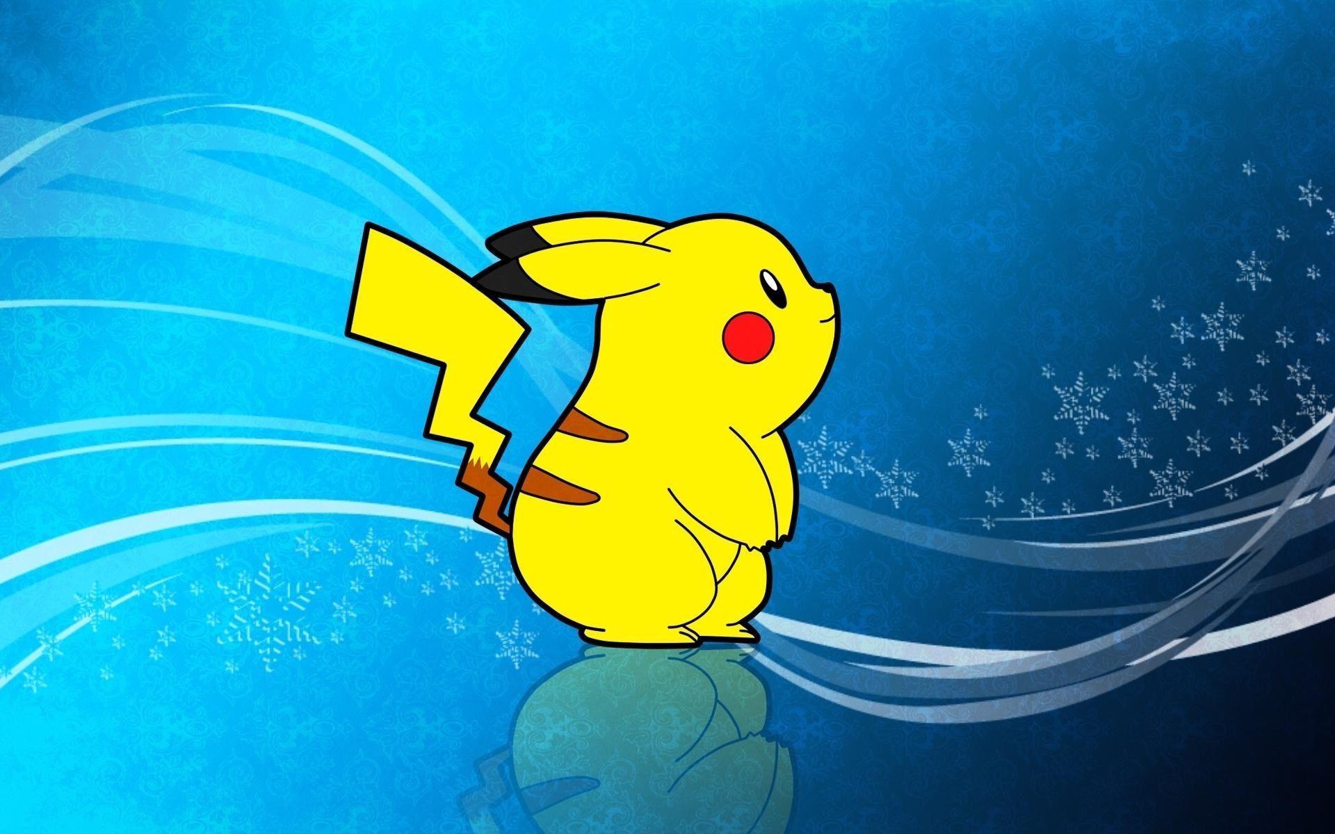 pikachu pokemon yellow anime HD wallpaper. ololoshka