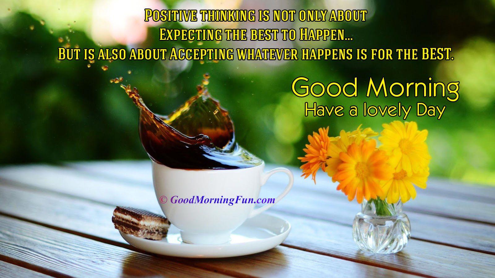 Inspirational Good Morning Quotes With HD Image Morning Fun