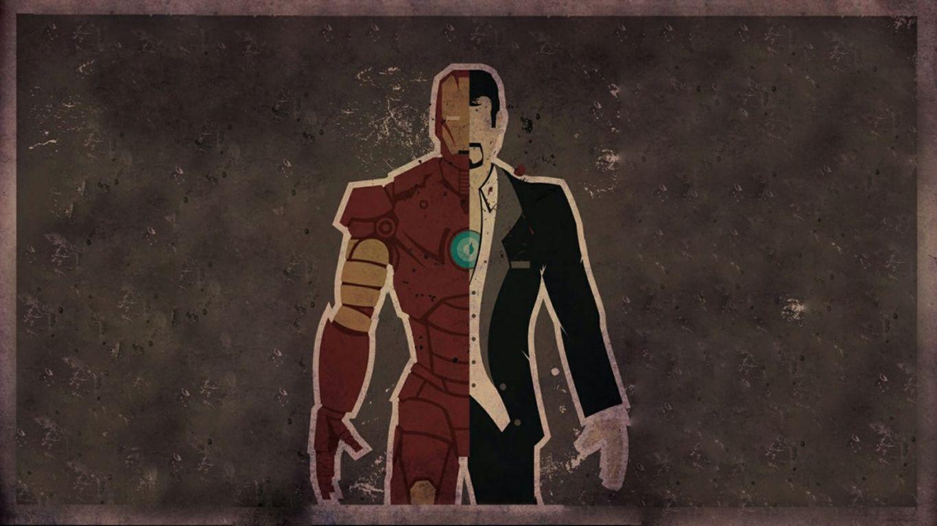 Iron Man Tony Stark HD wallpaper