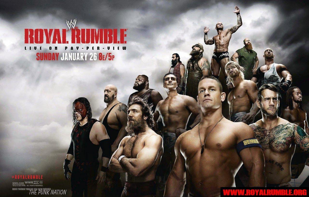 Royal Rumble 2015. This must be an old poster right? Why are they