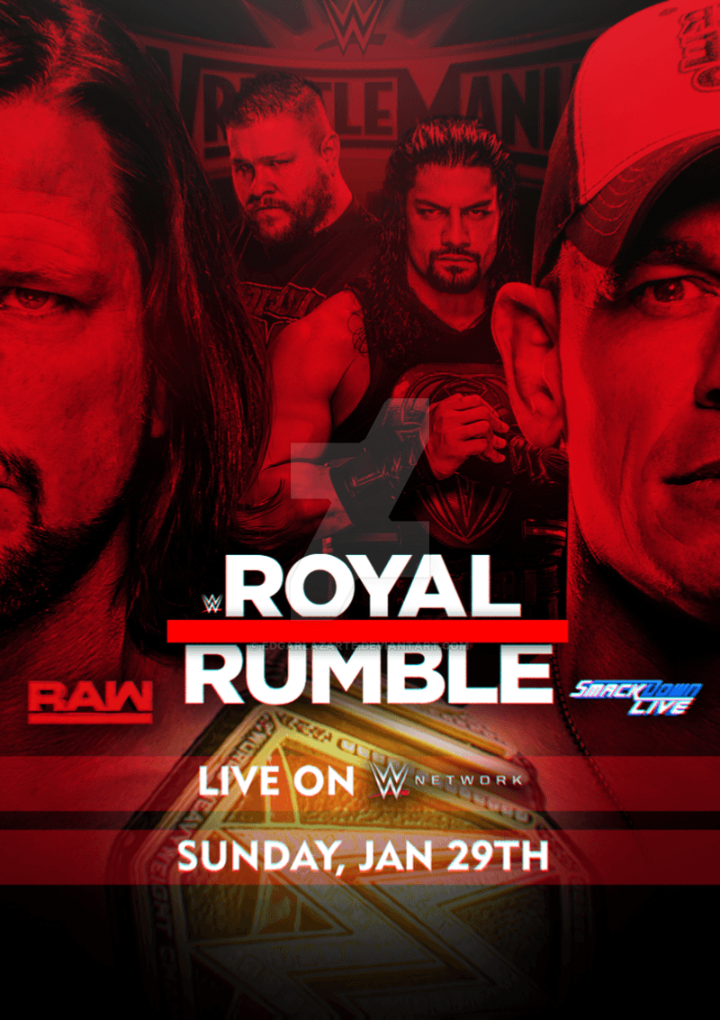 WWE Royal Rumble 2017 Custom Poster [HD]