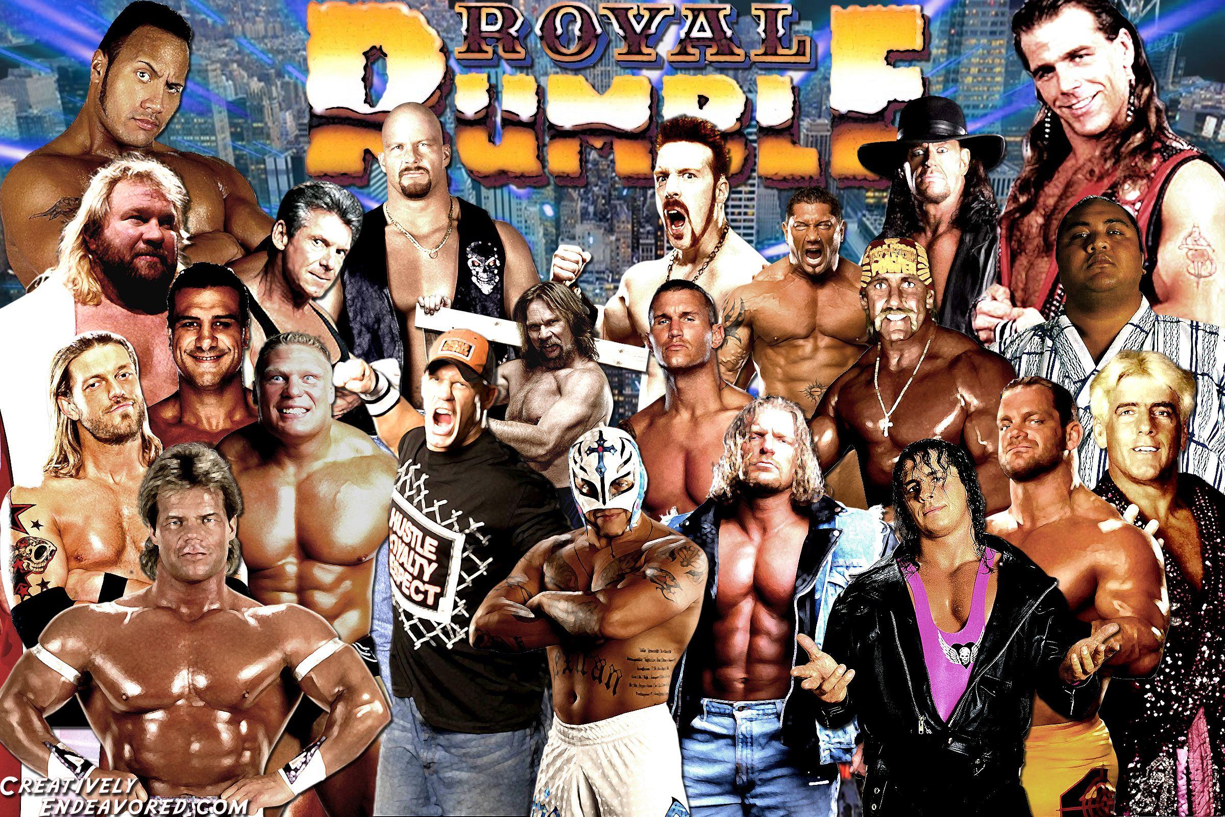 Creatively Endeavored Royal Rumble Wallpaper
