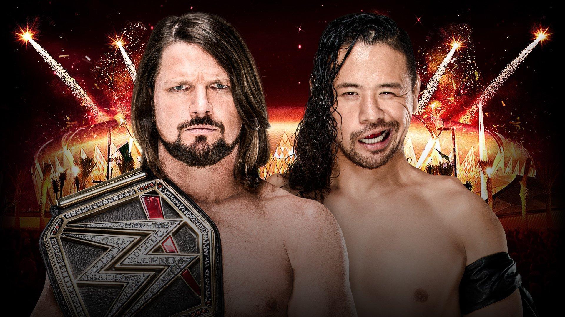 Styles vs. Nakamura official for WWE Greatest Royal Rumble