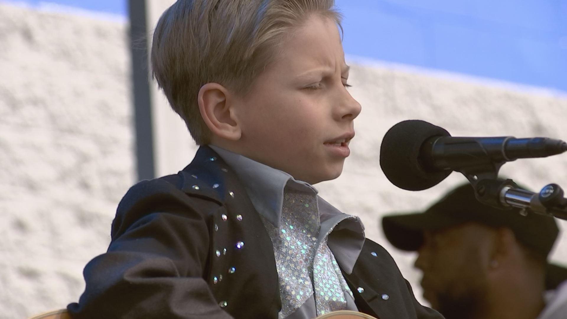 Local boy yodels his way to national attention