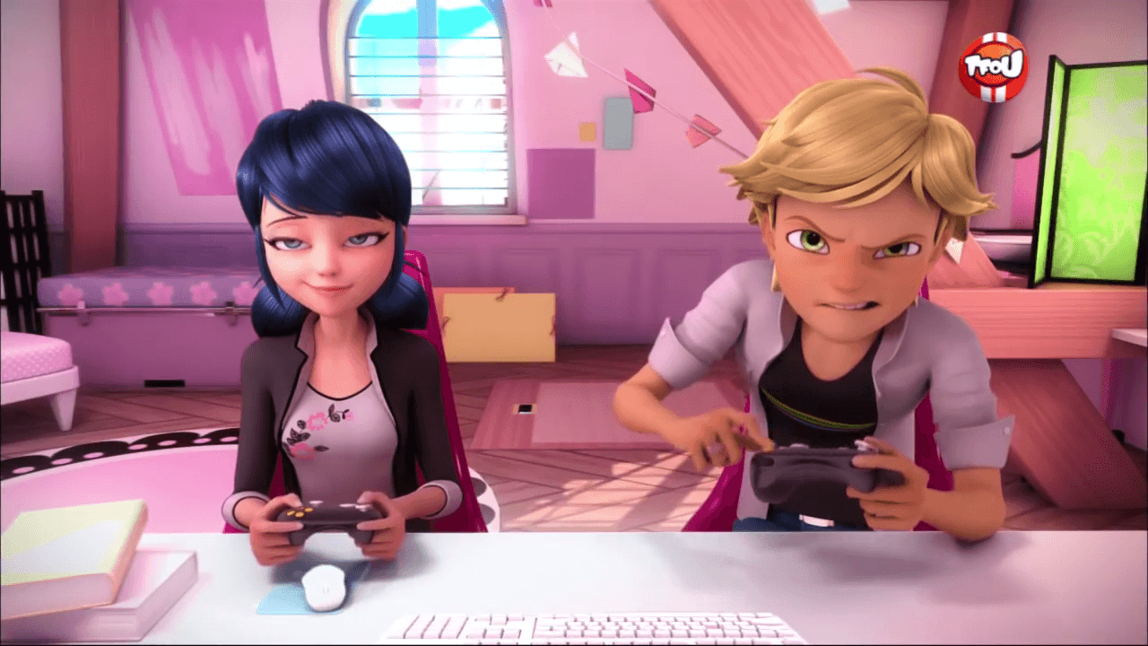When yo girl is better at videogames than you. Miraculous Ladybug
