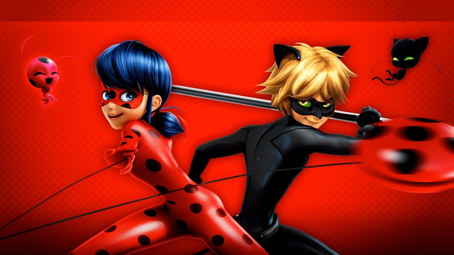 Background High Resolution: miraculous tales of ladybug