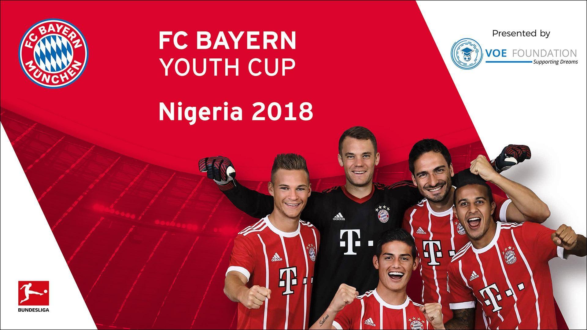 FC Bayern Munich launch talent hunt tourney in seven Nigerian cities