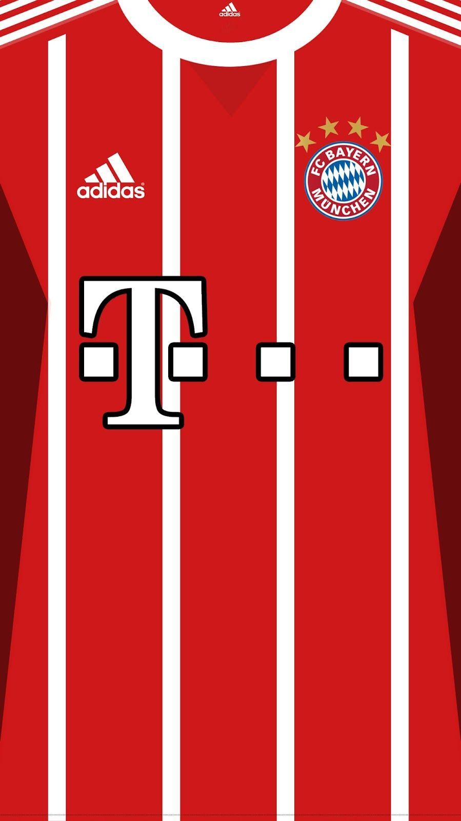 Wallpaper Jersey Bayern München 2017 2018 Bundesliga ✌LAAR121097✌