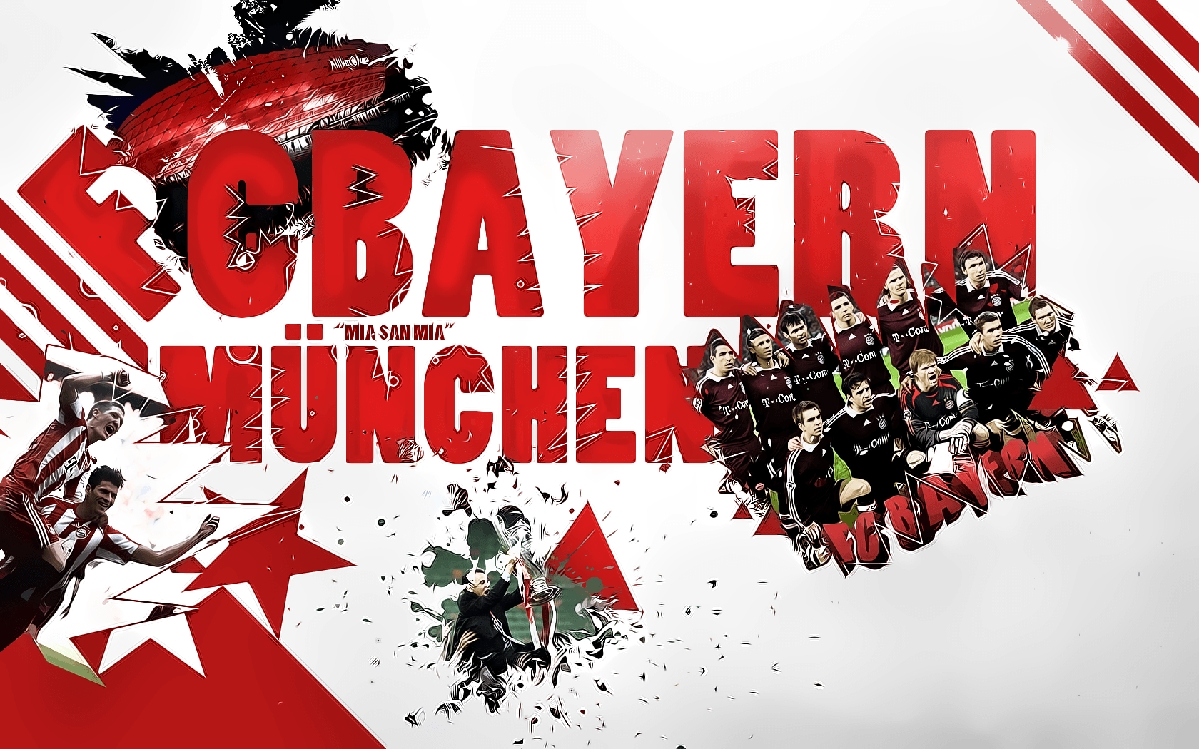 FC Bayern München Wide Wallpaper HD Wallpaper